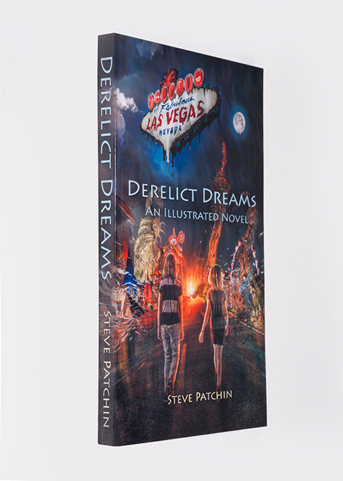 Derelict Dreams, An Illustrated Novel, paperback